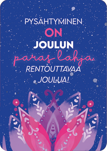 1-os joulu Hidasta Elämää