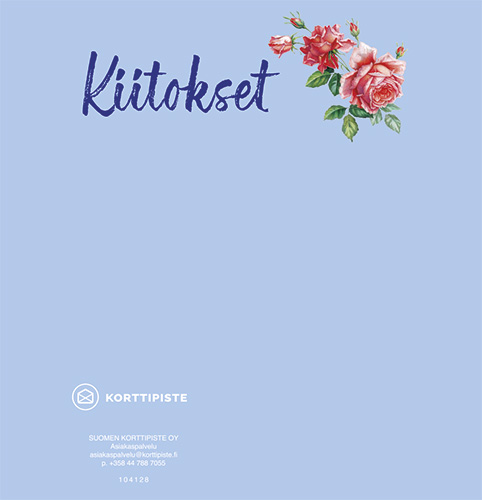 2-lok riviopaste Kiitokset