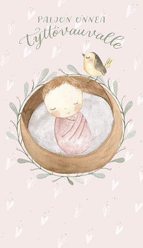2-os vauvakortti tyttö