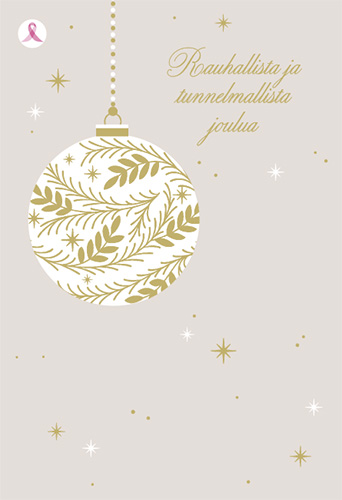 2-os joulu Roosa nauha PMM Hallmark