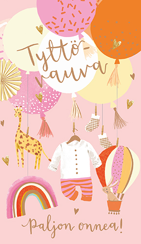 2-os vauvakortti tyttö Louise Tiler