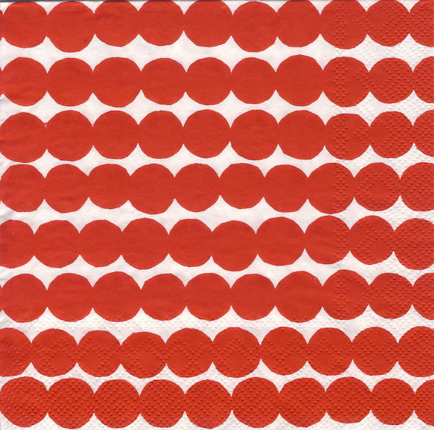 RÄSYMATTO red 25cm