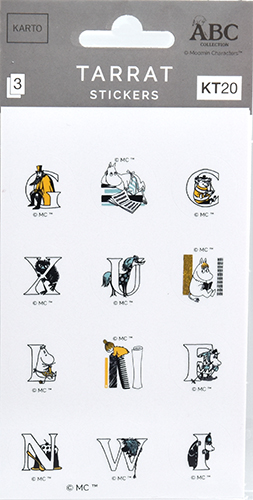 Tarra KT20 Muumi ABC valkoinen