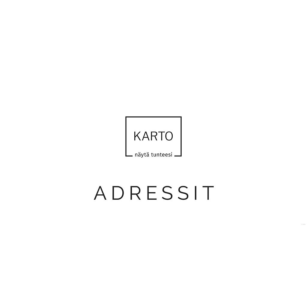 Valokaari Adressit 90x43cm FI