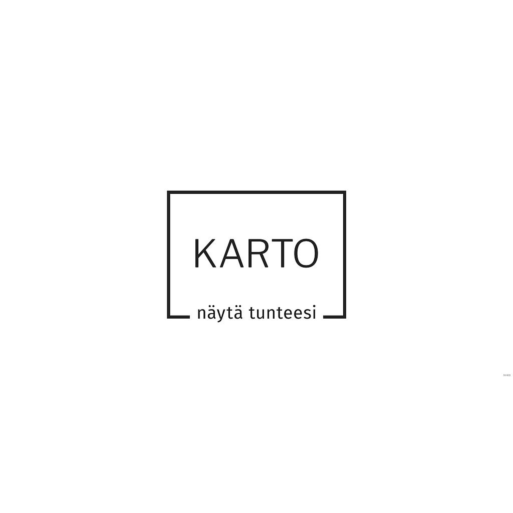 Valokaari Karton logo 90x43 cm FI