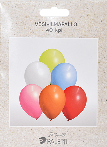 Vesi-ilmapallo 40 kpl NTO P105