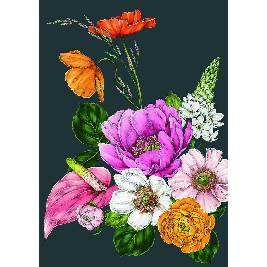 Vihko A5 Catherine Lewis, Kukkakimppu