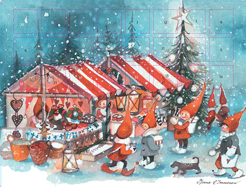 Joulukalenteri SPR Minna Immonen A4