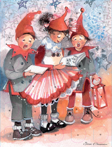 Joulukalenteri Minna Immonen A4