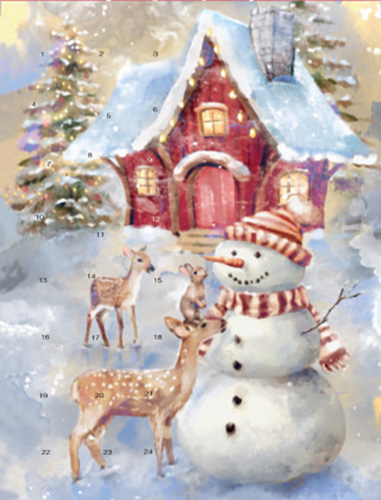Joulukalenteri A4 Mainelakeus