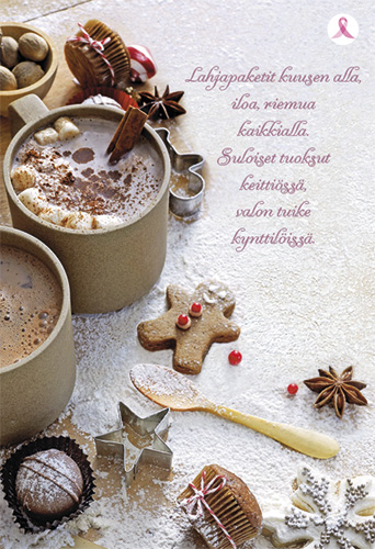 2-os joulu Roosa nauha hyv tek Hallmark