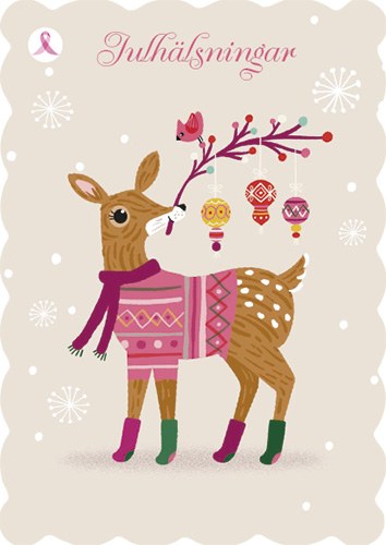 1-os joulu R Roosa nauha PMM Hallmark