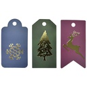 Pakettikortti joulu 8 kpl luxus lajitelma