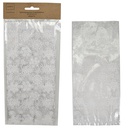 Sellofaanipussi joulu 10 kpl E lumihiutaleet