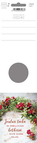 Pullokortti Ilona Pietiläinen kranssi