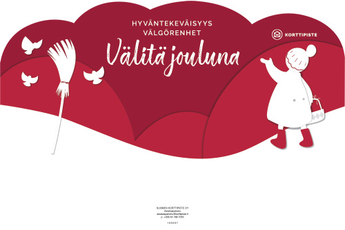 Opaste hyväntekeväisyys puna-harmaa 54 cm FI-SE