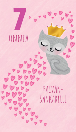 2-os vuosikortti 7v tyttö