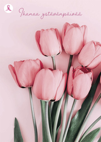 1-os ystävänpäivä Roosa nauha PMM Hallmark