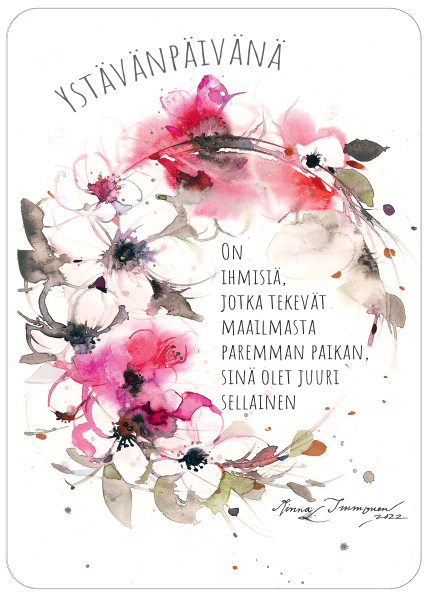 1-os ystävänpäivä Minna Immonen