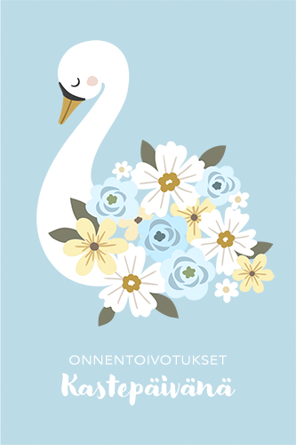 Pakettikortti kaste poika 