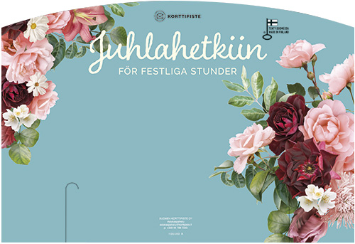 Telineopaste Juhlahetkiin-Festliga stunder 55/39 cm FI SE