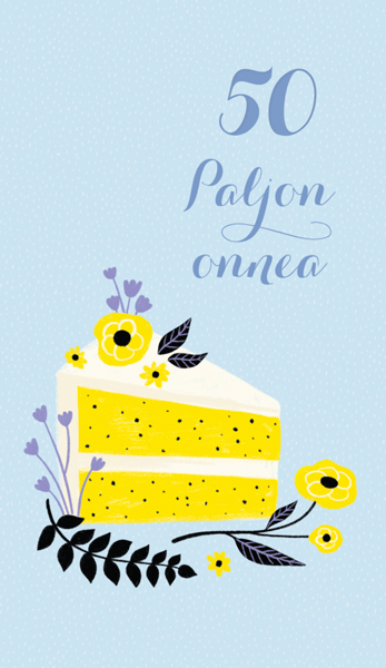 2-os vuosikortti 50v Hallmark