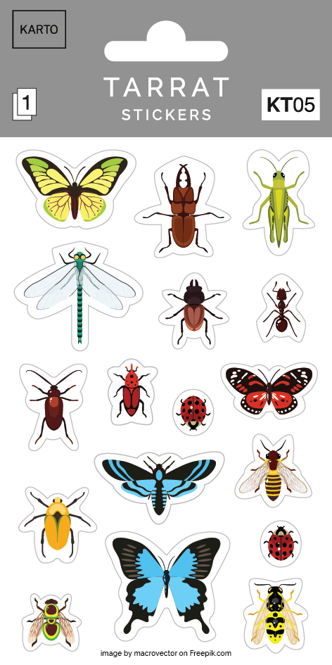 Paper sticker KT05 bugs