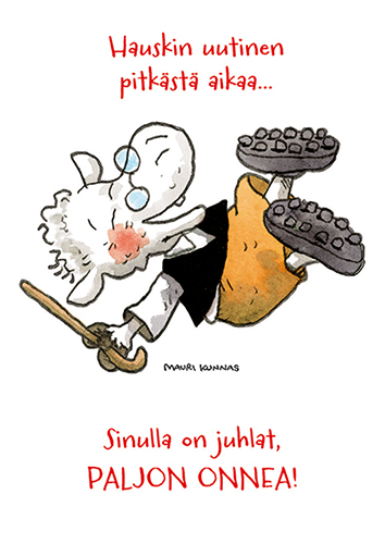 1-os hupikortti Mauri Kunnas