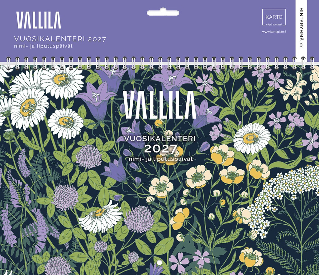 Seinäkalenteri 2027 Vallila A4