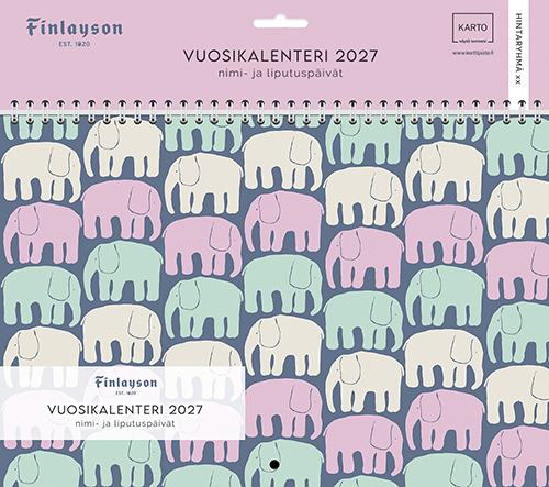 Seinäkalenteri 2027 Finlayson A4