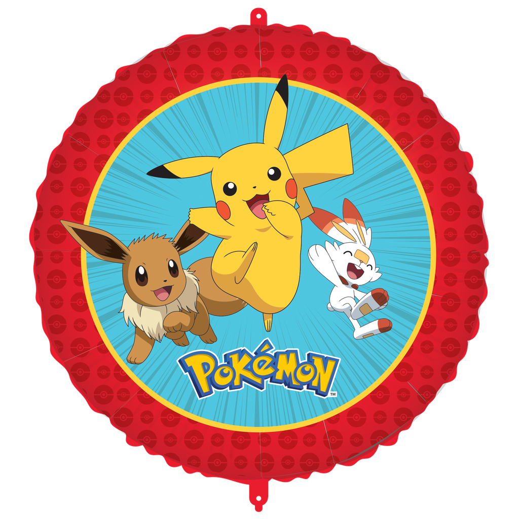 Foil balloon 46cm Pokemon 1 pcs