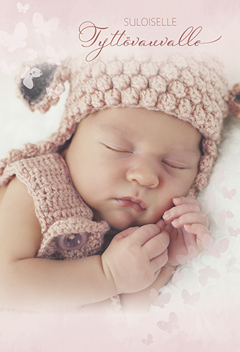 2-os vauvakortti tyttö