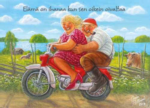 1-os hupikortti Terho Peltoniemi