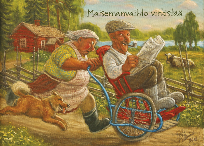1-os hupikortti Terho Peltoniemi