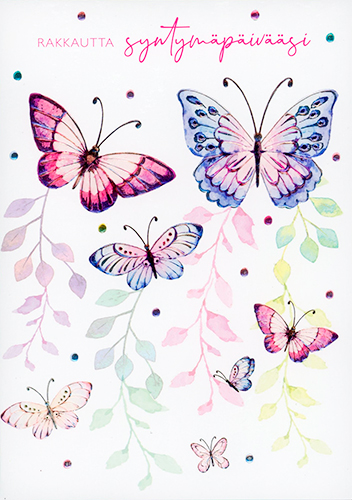 2-os kortti Paper Rose