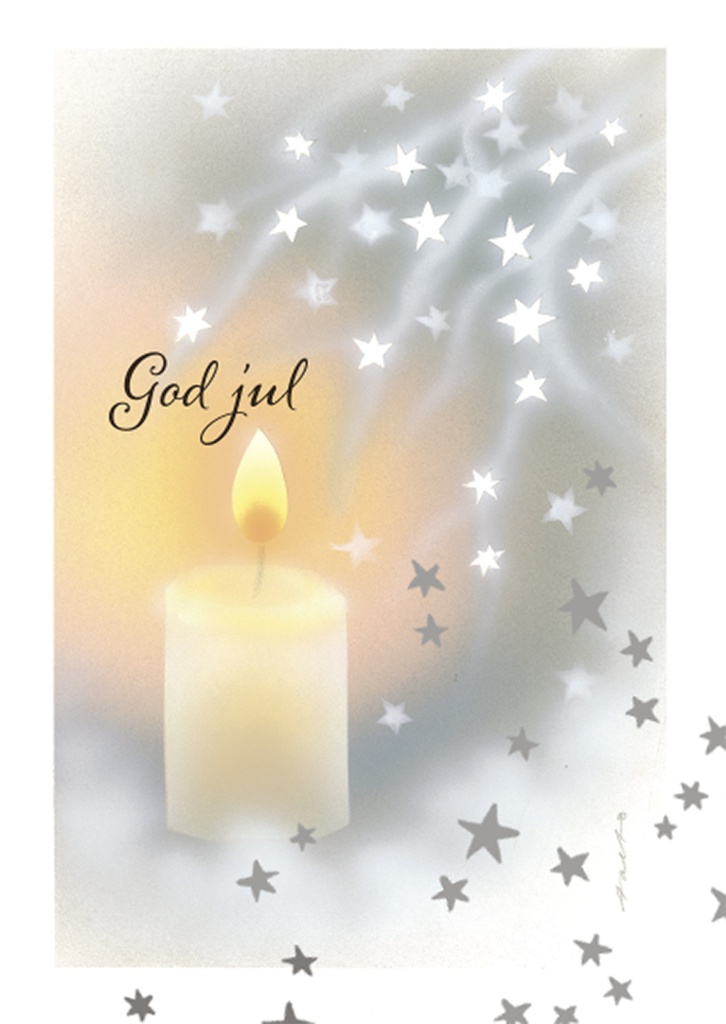 1-os joulu R Jaana Aalto kynttilä