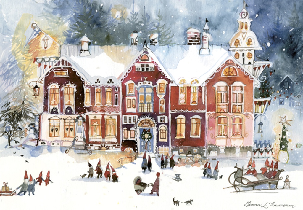 2-os joulu R Minna Immonen kylä