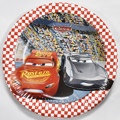 Lautanen 20 cm Cars 8 kpl P112