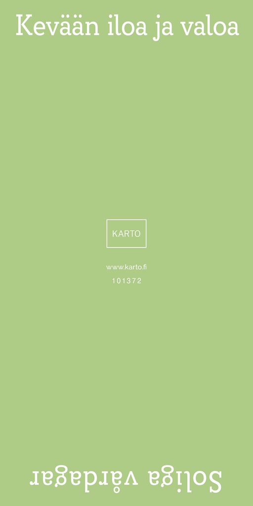 1-lok riviopaste Kevään iloa / Soliga vårdagar