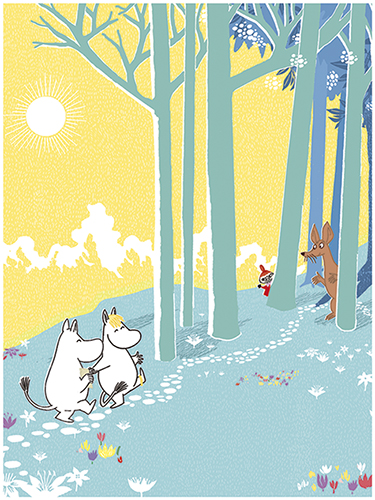 Juliste 60x80cm Muumi