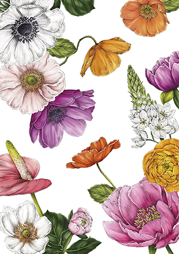 Vihko A5 Catherine Lewis Kesäkukat