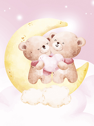 Juliste 30x40cm nallet