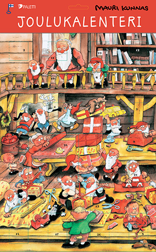 Joulukalenteri 24x38 cm Mauri Kunnas