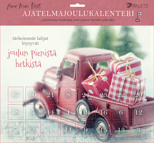 Joulukalenteri 32x24 cm Anna-Mari West