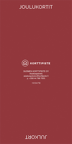 1-lok riviopaste joulu Joulukortit-Julkort-Christmas-kierrätys