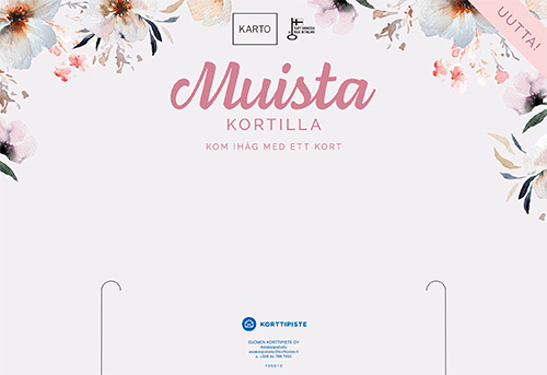 Opaste 55 tai 39cm Muista kortilla FI SE