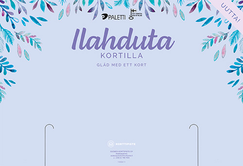 Opaste 55 tai 39cm Ilahduta kortilla FI SE