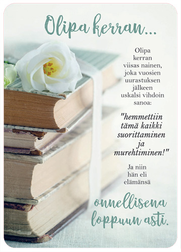 1-os kortti Anna-Mari West