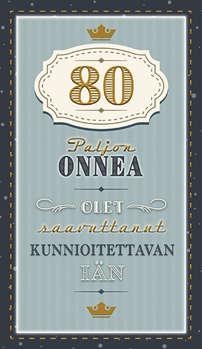 2-os vuosikortti 80v