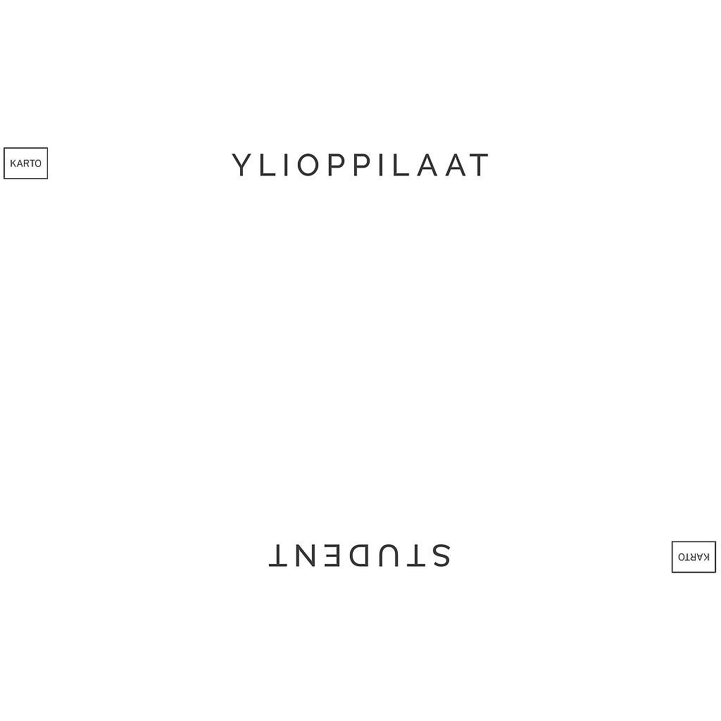 5-lok riviopaste Ylioppilaat-Student 39-55 cm FI SE